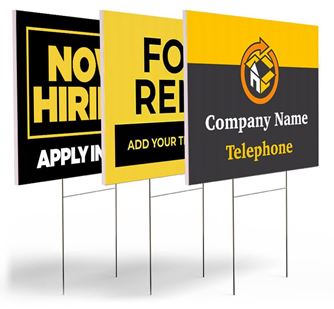 Show products in category Yard Signs Picture for category Yard Signs